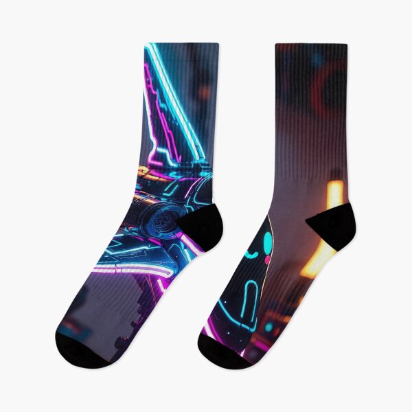Artikelvorschau, Cyberpunk Kawaii Neon Jet – Cute Fighter Baby entworfen und verkauft von NordseeSteel.