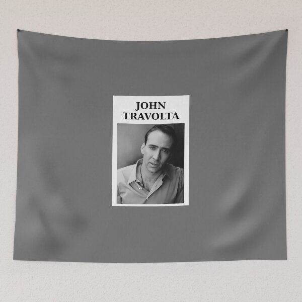 Item preview, NICOLAS-TRAVOLTA...-JOHN-CAGE...-WTF designed and sold by NataschaLudwig.