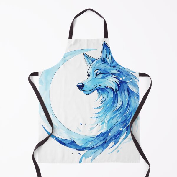 Item preview, blue night wolf designed and sold by aliraweb.