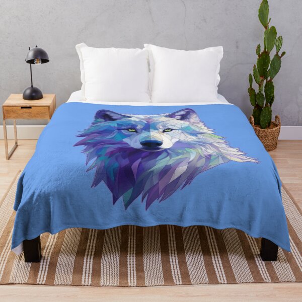 Item preview, Northern Lights Wolf designed and sold by DappledMoon.