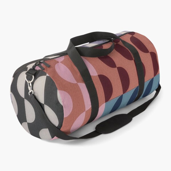 Item preview, Midcentury Semi-Circle Geometric Pattern - Deep Rich Color - wide designed and sold by INNERHARMONY2.