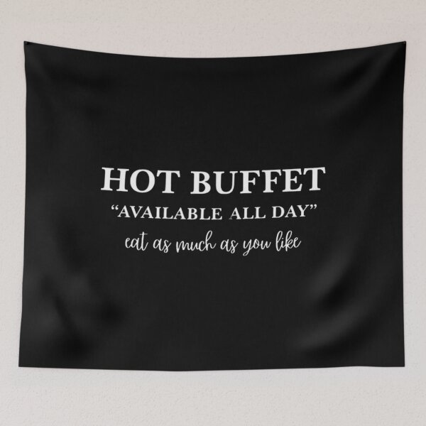 Item preview, Hot Buffet Available All Day Eat As Much As You Like, Hot Buffet Available All Day, The Graham Norton Show - Alexander Skarsgård designed and sold by schwarzer0881.