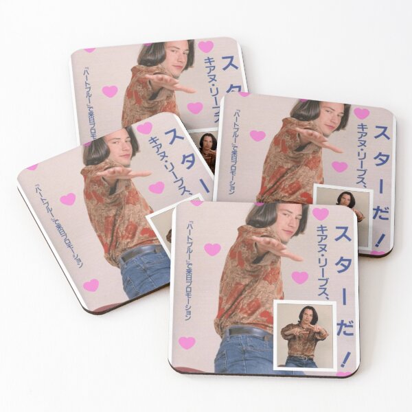 Item preview, I Love You Keanu Pink Poster Style designed and sold by ParkerLarry.