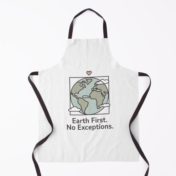 Item preview, Earth First. No Exceptions. – Planet Protection Tee designed and sold by EcoArtTees.