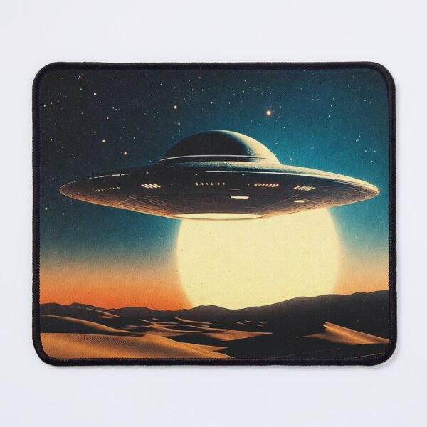 Item preview, UFO over the desert designed and sold by Area-S4.