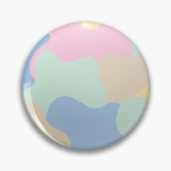Item preview, Soft Pastel Abstract Blob Pattern | Minimal Aesthetic Modern Art designed and sold by CreativeXHub.