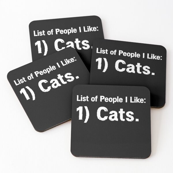 Item preview, List of People I Like: Cats designed and sold by HumansStuck12.