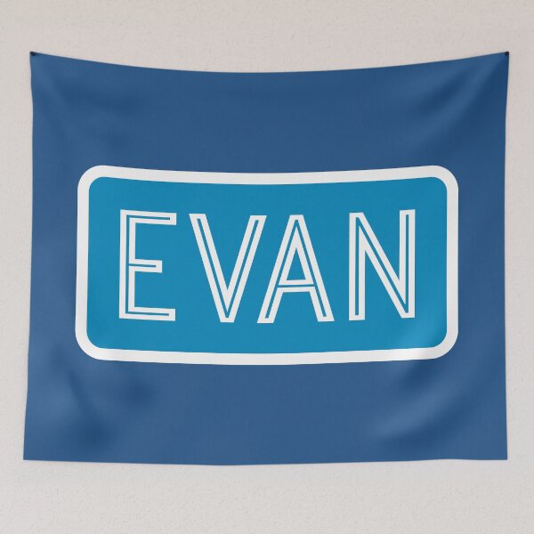 Item preview, Evan Name designed and sold by Jeallan Designs.