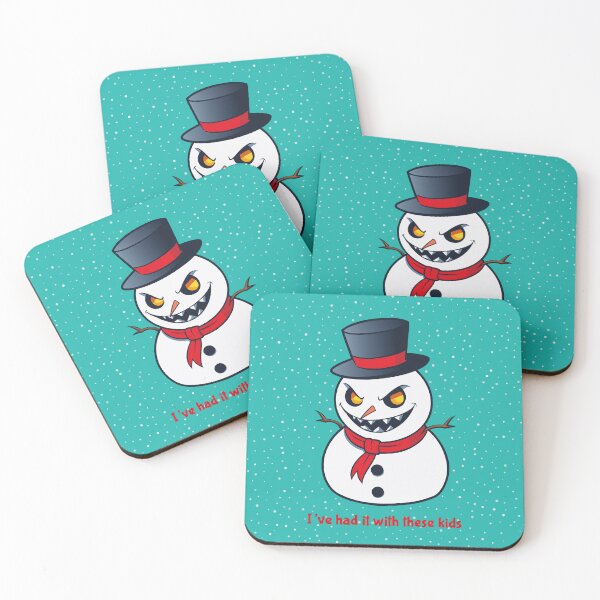 Item preview, Evil Snowman - I’ve Had It With These Kids designed and sold by Drawings Project.
