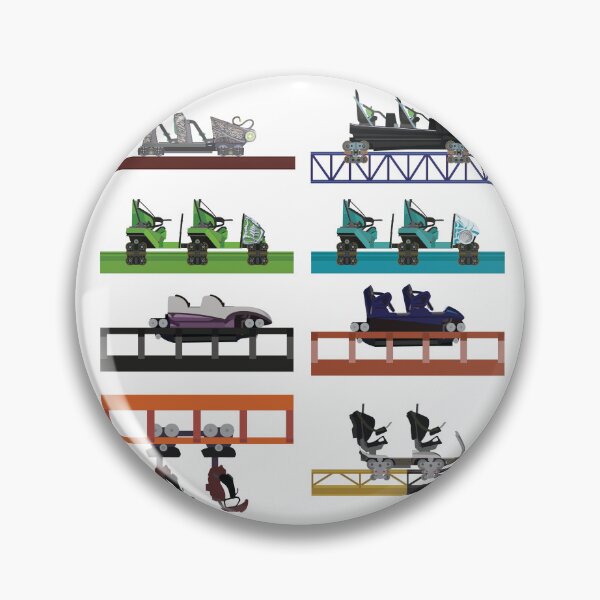 Item preview, Walibi Holland Coaster Cars Design 2026 - With YoY! designed and sold by CoasterMerch.