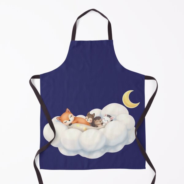 Item preview, Cloud Cradle with Sleeping Animal Friends designed and sold by HappySproutArt.