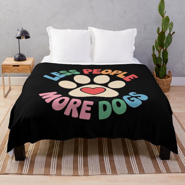 Item preview, Less People More Dogs Funny Dogs Lovers designed and sold by RsFilsingerArt.