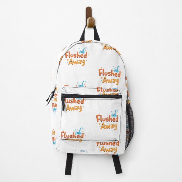 Item preview, Flushed Away Cute Cartoon Text Design designed and sold by MystiColo.