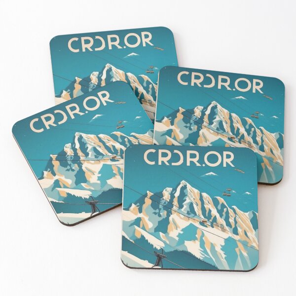 Item preview, Vintage Cable Car Poster | Retro Alpine Ski Travel Art designed and sold by Esterlane.