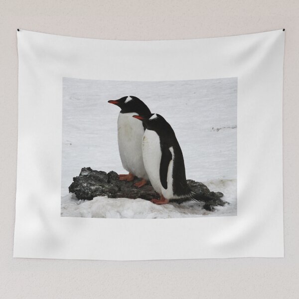 Item preview, Gentoo Penguins looking left designed and sold by SBPenguins.