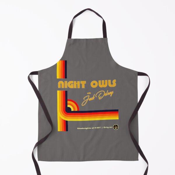 Item preview, NIGHT-OWLS-WITH-JACK-DELROY-STATION-BREAK-IBC-T-SHIRT-(1) designed and sold by DennisStoll.