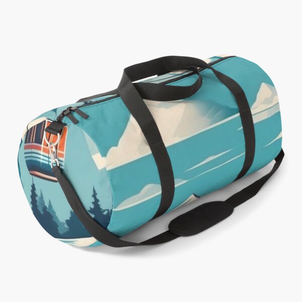 Item preview, Retro Alpine Cable Cars | 1950s Mountain Travel Art designed and sold by Esterlane.