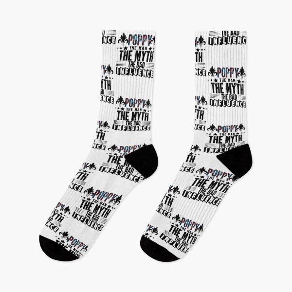 Item preview, Poppy The Man The Myth The Bad Influence – Funny Quote for Family Humor Fans designed and sold by karibov.