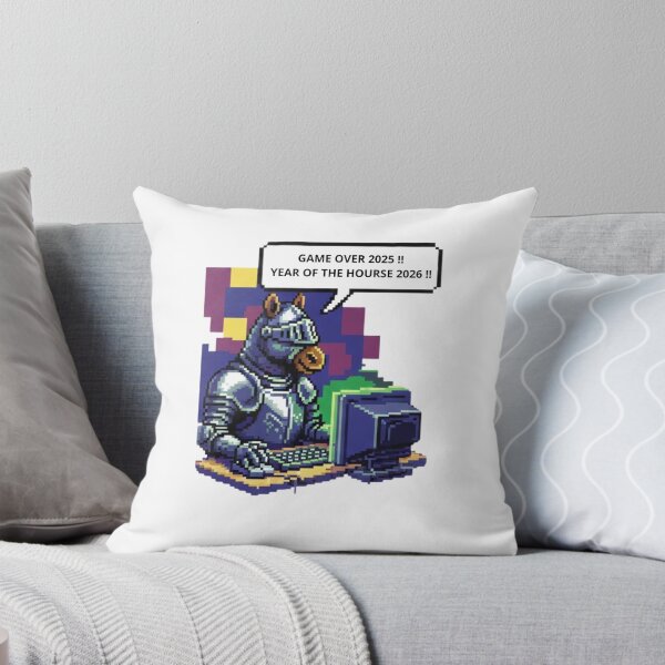 Item preview, Year Of The Hourse 2026 Pixel Knight Horse Gamer designed and sold by coloredInk89.