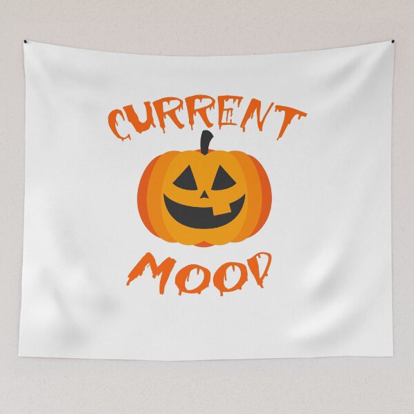 Item preview, Halloween Pumpkin Current Mood Gifts designed and sold by yourgiftshoppe.