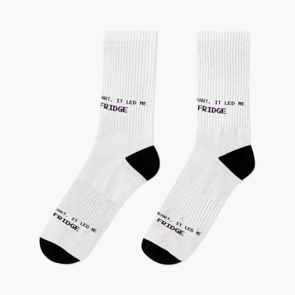 Item preview, Led Me To The Fridge: Funny Food Snacking Sarcasm Quote - Black Letters designed and sold by DailyVibesMerch.