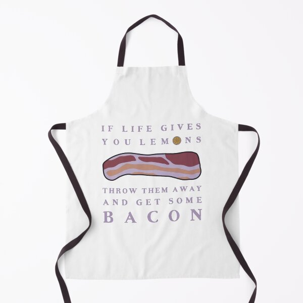 Item preview, When Life Gives You Lemons, Grab Bacon Instead – Funny Food Quote designed and sold by Fun-and-joy.