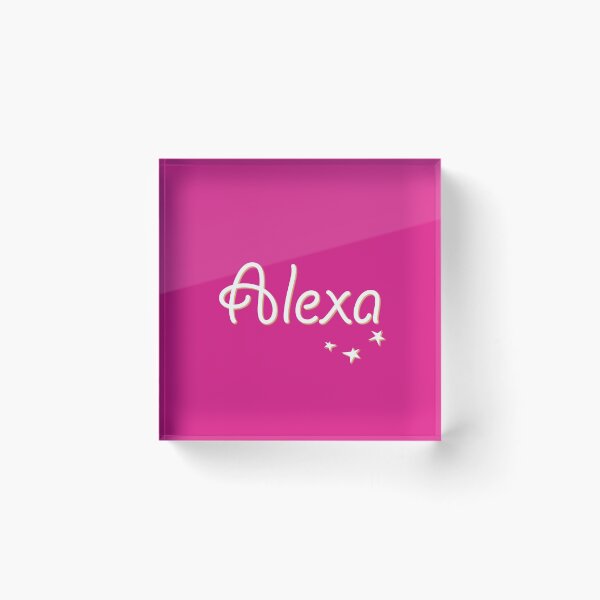 Item preview, My Name is Alexa designed and sold by CharlottePlaceArt.