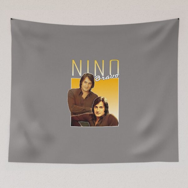 Item preview, NINO-BRAVO---VINTAGE-SHIRT designed and sold by JohanneMertens.