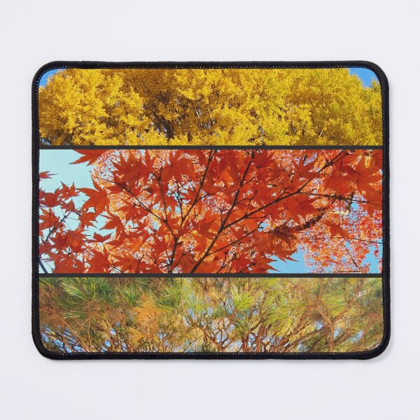 Item preview, Japanese Garden collage - red autumn leaves - fall foliage designed and sold by TalBright.