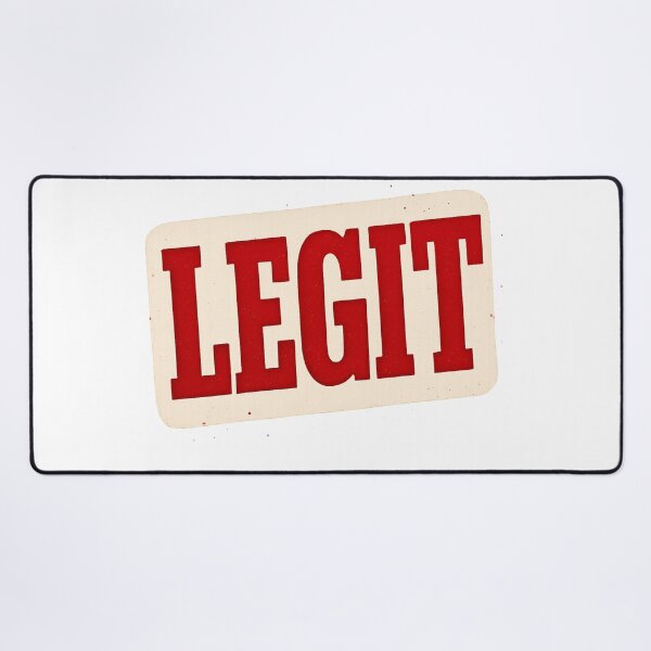 Item preview, Bold LEGIT Stamp - Red designed and sold by TheLionWithAMic.