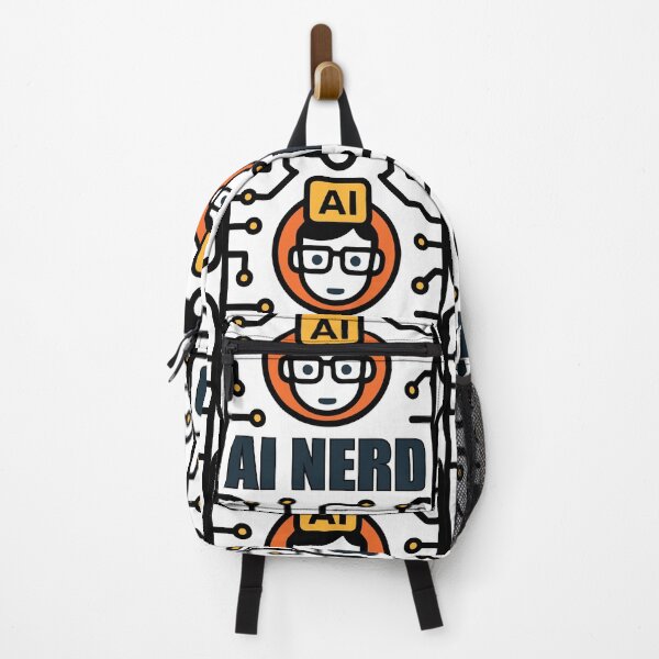 Item preview, AI Nerd Icon Glasses Geek  designed and sold by ArtEmotionsImages.