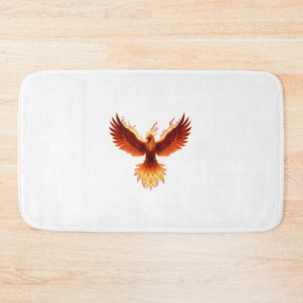 Item preview, Majestic Fiery Phoenix Rising Mythical Bird Sticker designed and sold by pohapoha181.