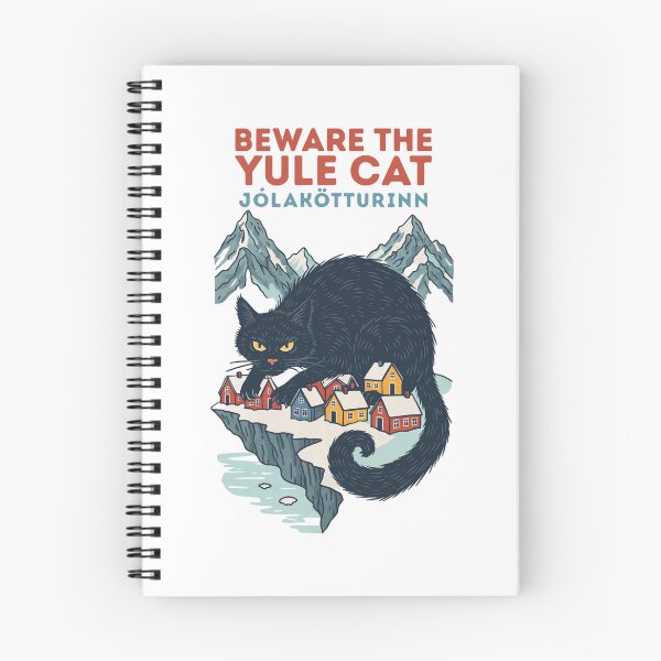 Item preview, Beware the Yule Cat Icelandic Jólakötturinn - Beware the Jolakotturin designed and sold by viletajean-luc.