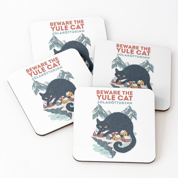 Item preview, Beware the Yule Cat Icelandic Jólakötturinn - Beware the Jolakotturin designed and sold by viletajean-luc.