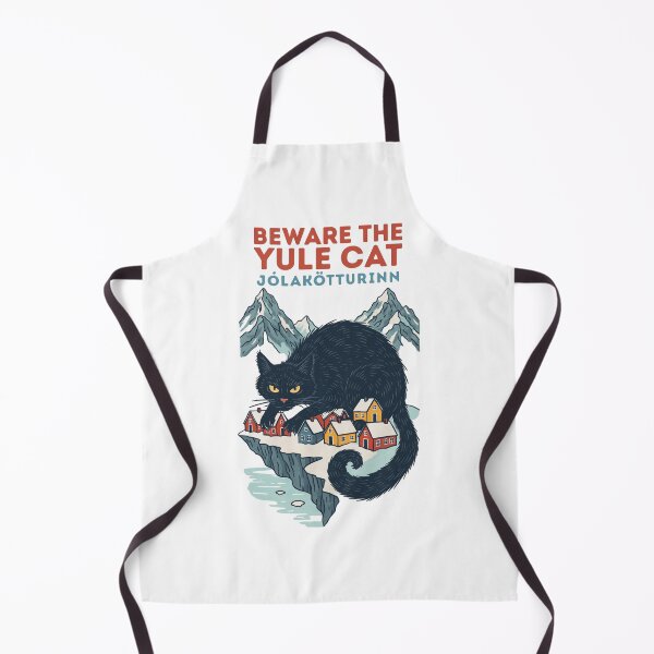 Item preview, Beware the Yule Cat Icelandic Jólakötturinn - Beware the Jolakotturin designed and sold by viletajean-luc.