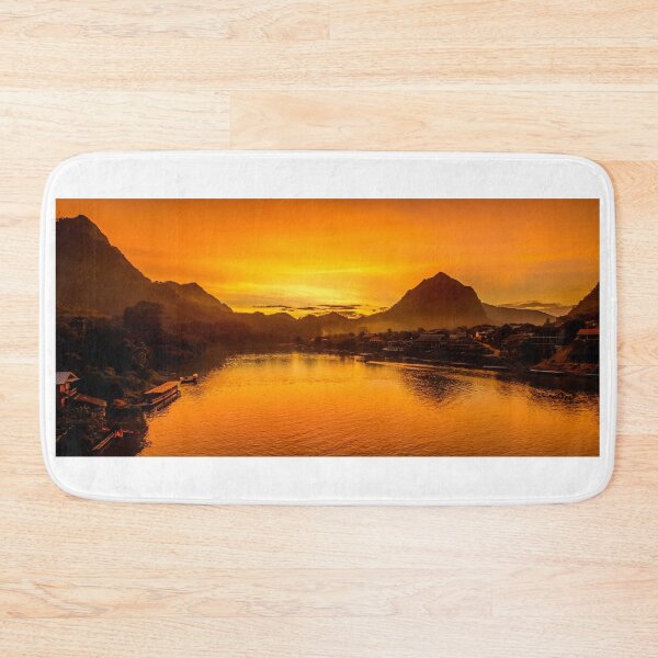 Item preview, Nong Khiaw Sunset designed and sold by Geoff Shoults.
