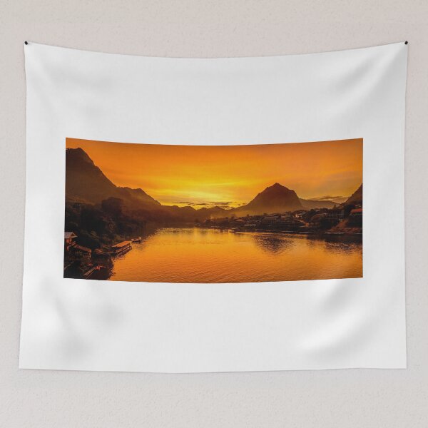 Item preview, Nong Khiaw Sunset designed and sold by Geoff Shoults.