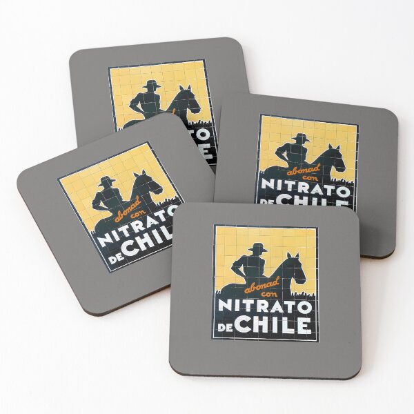 Item preview, NITRATO-DE-CHILE-OLD-CITY-SPANISH-LOGO designed and sold by RamazanFrank.