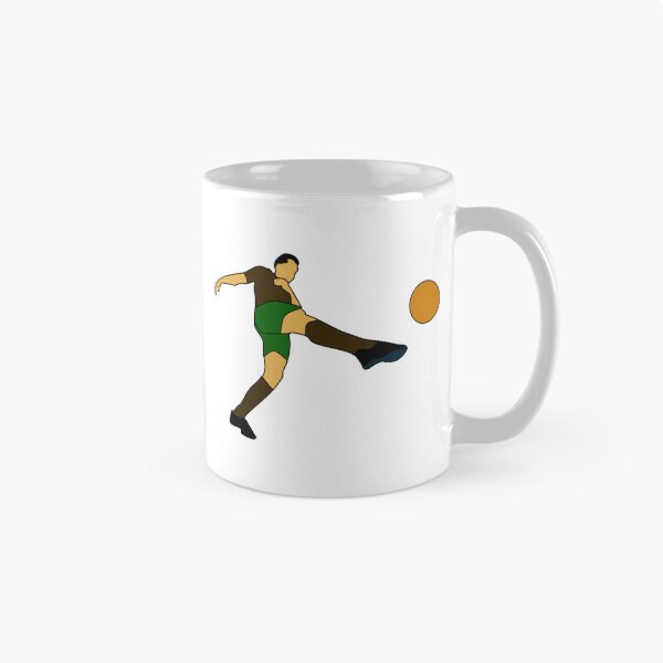 Item preview, Dynamic Soccer Kick - Minimal Football Player Action Art designed and sold by Rangmanch.