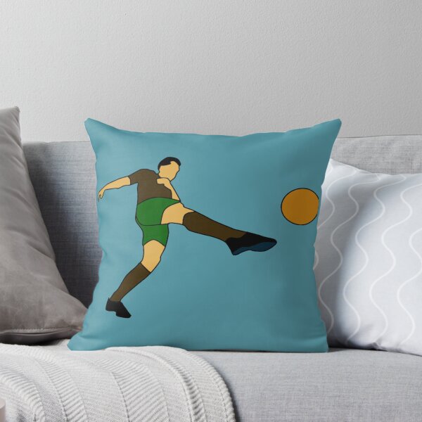 Item preview, Dynamic Soccer Kick - Minimal Football Player Action Art designed and sold by Rangmanch.
