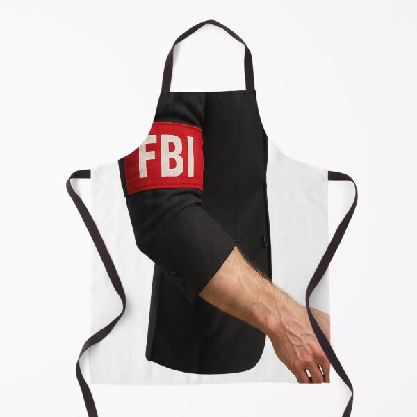 Artikelvorschau, Rotes FBI-Armband – Ärmelabzeichen entworfen und verkauft von TheLionWithAMic.