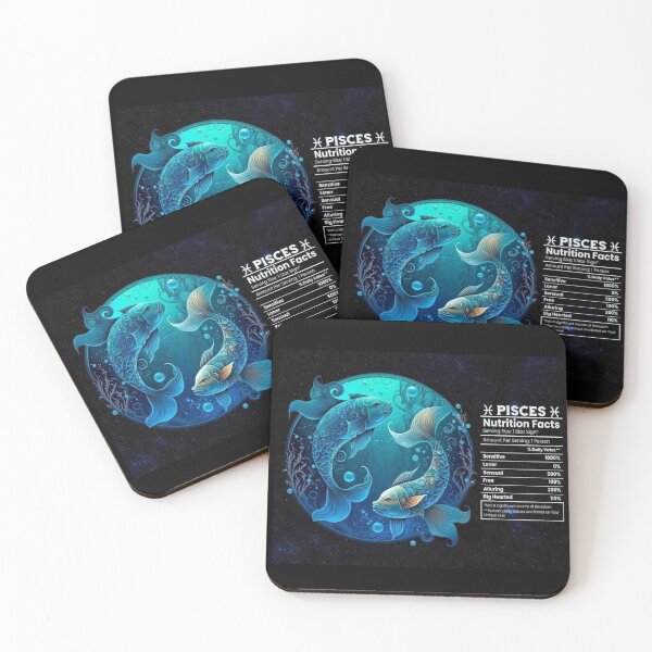 Item preview, Pisces-Themed Nutritional Value Apparel & Home Decor designed and sold by Compass and a Camera.