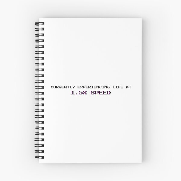 Item preview, Life at 1.5X Speed: Funny Overwhelmed Sarcastic Quote - Black Letters designed and sold by DailyVibesMerch.
