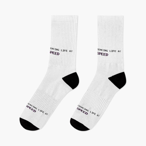 Item preview, Life at 1.5X Speed: Funny Overwhelmed Sarcastic Quote - Black Letters designed and sold by DailyVibesMerch.