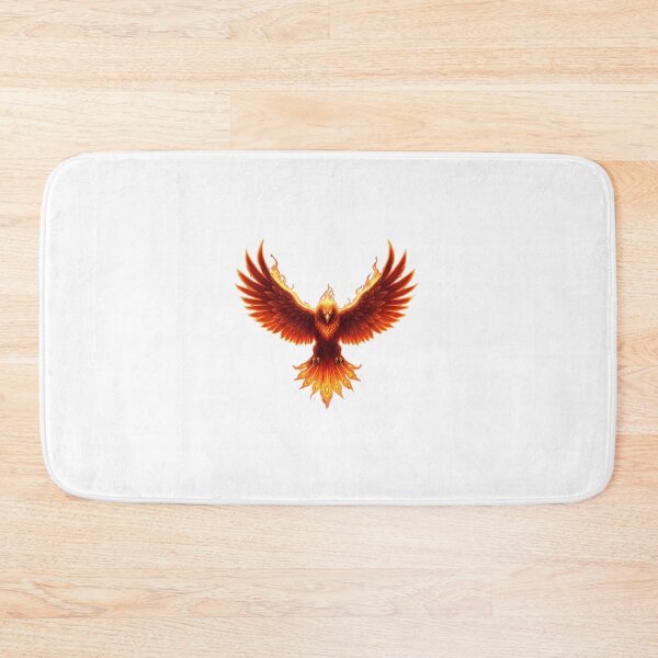 Item preview, Fiery Phoenix Rising Majestic Firebird Mythical Art designed and sold by pohapoha181.