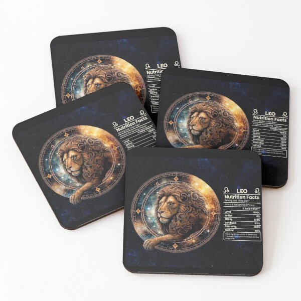 Item preview, Leo-Themed Nutritional Value Apparel and Home Décor designed and sold by Compass and a Camera.
