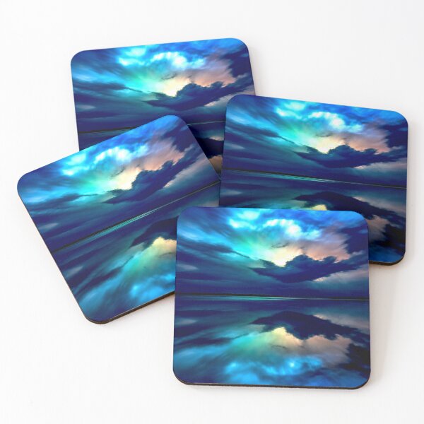 Item preview, Cosmic Aurora Burst Over Still Waters designed and sold by Exodoi.