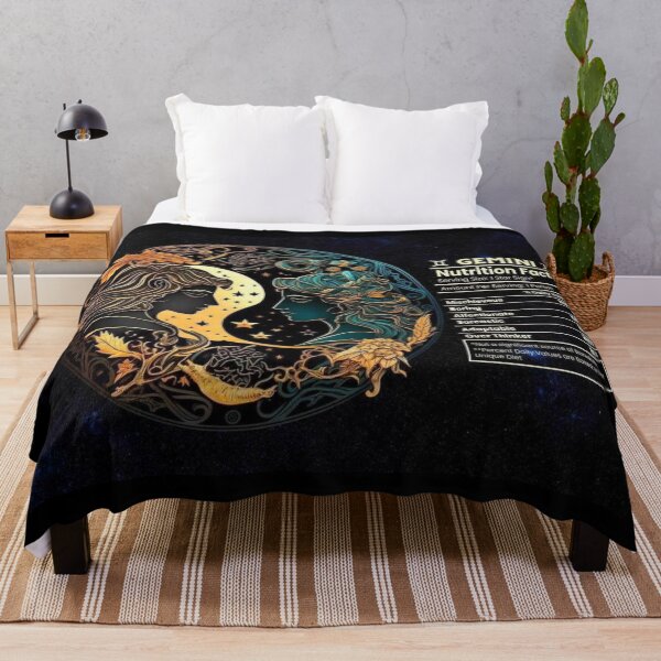 Item preview, Gemini Nutritional Value - for Astrological Enthusiasts Apparel and Home Décor designed and sold by Compass and a Camera.