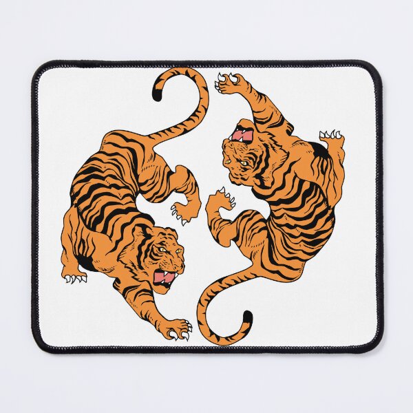 Item preview, Symmetry of Strength: Tiger Duel designed and sold by the wellness script.
