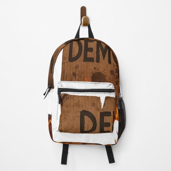 Item preview, Defend Democracy Burning Sign designed and sold by TheLionWithAMic.